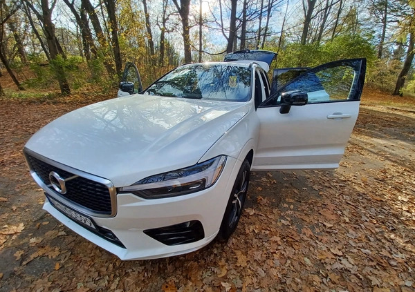 Volvo XC 60 cena 157000 przebieg: 37000, rok produkcji 2021 z Nidzica małe 631